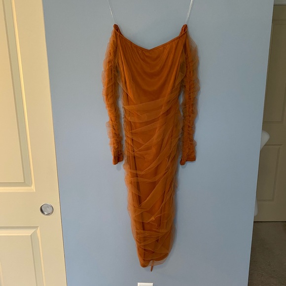 Rust Color Dress - Picture 5 of 6